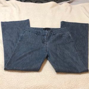 Express Editor blue jean dress pant